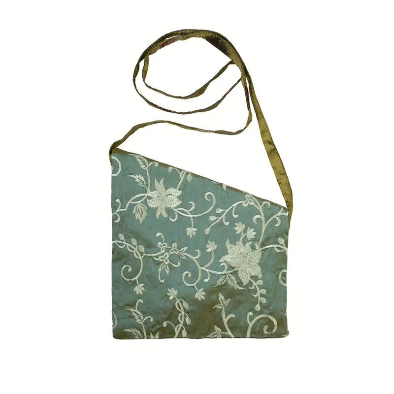 Bunte Hippi Tasche von hinten