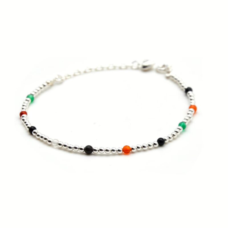 Armband Sterling Silber mit Galsperlen