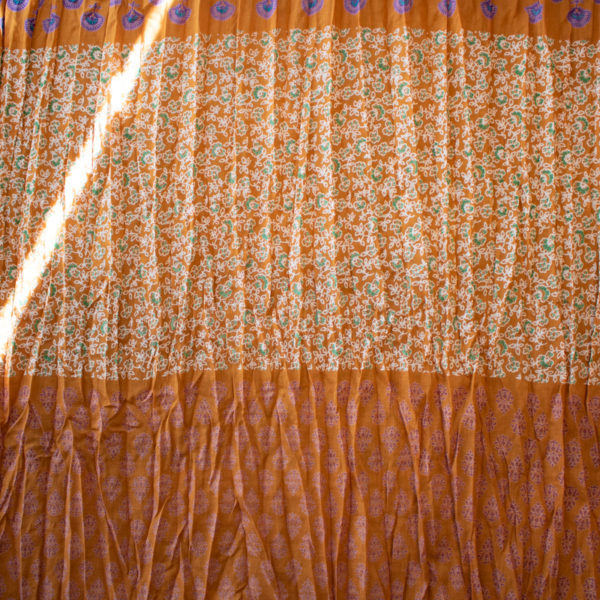 Schal Baumwolle Mustermix dunkel Orange Sarah und Sally