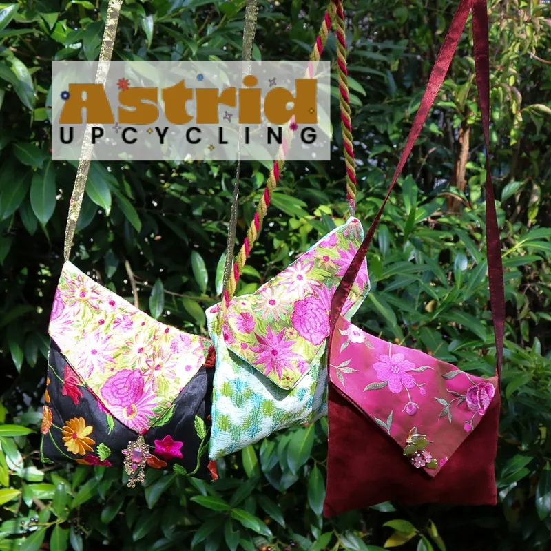 Astrid_Logo Astrid Upcycling Taschen in verschiedenen Farben